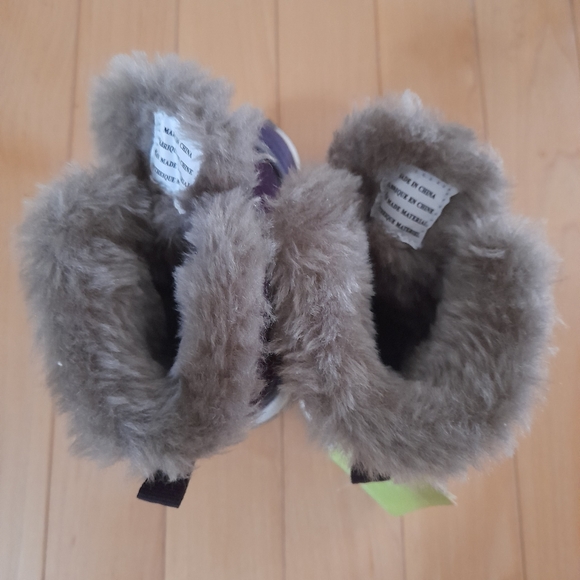 NWT Mexx Toddler size 5 toddler boots- purple and white - Picture 5 of 7